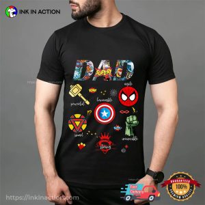 Super Hero Super Dad Cool T-shirt