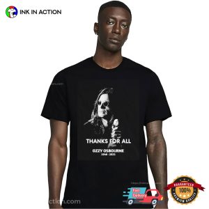 Thanks for all Ozzy Osbourne 1948 2025 Shirt 3