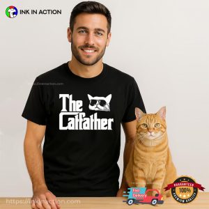 The Catfather Cool Cat Meme Tee