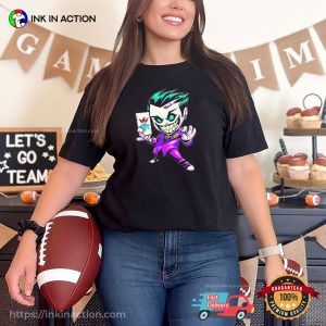 The Joker Arkham City Animation T shirt 3
