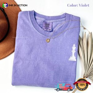 The King American Chess Day Pocket Comfort Colors T shirt 2