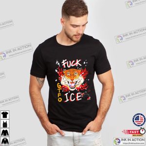 Tigers Fuck GTFO Chinga La Migra T-shirt