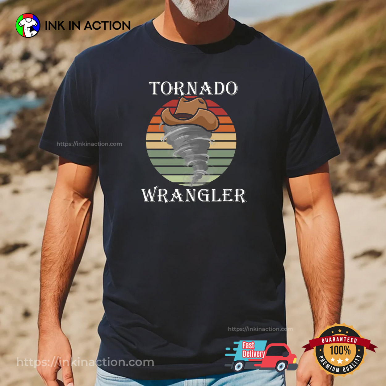 Tornado Wrangler Funny Cowboy Tornado Shirt Tornado Wrangler Funny Cowboy Tornado Shirt