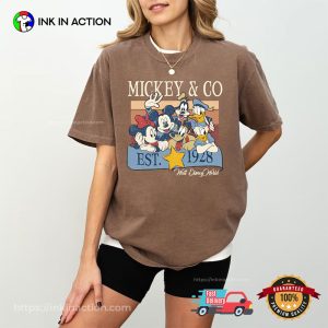 Vintage Mickey & Co 1928 Disney Family Comfort Colors Shirt 3