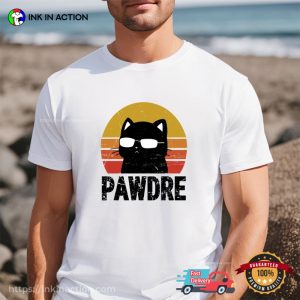 Vintage Pawdre cat dads T shirt 3
