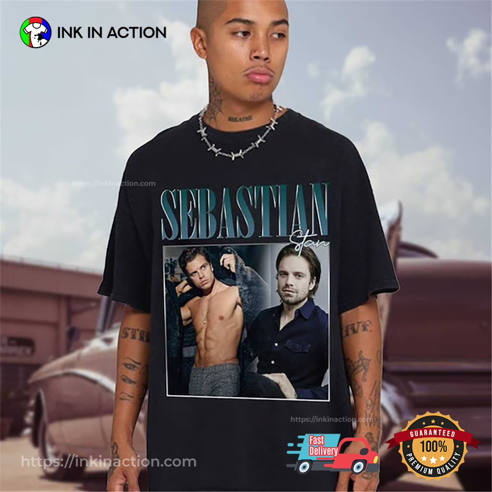 Vintage Sebastian Stan Shirt Winter Soldier Shirt Vintage Sebastian Stan Shirt Winter Soldier Shirt