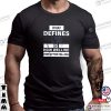 What Defines Us Is How Well We Rise After Falling Unisex T-shirt