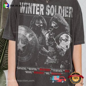 Winter Soldier Bucky Barnes T shirt 3
