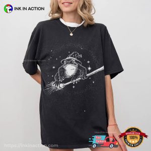 Witch Toad Halloween Comfort Colors Tee