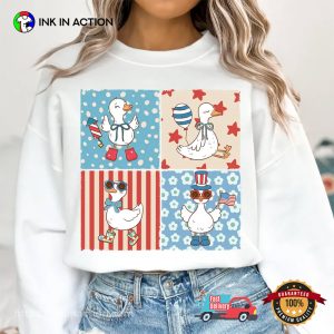 4th Of July Funny Goose T-shirt 4th Of July Funny Goose T-shirt