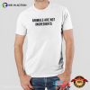 Animals Are Not Ingredients Slogan Vegetarian T-shirt