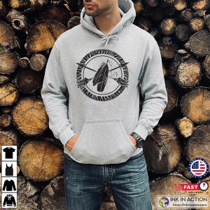 Arrows And Feathers Native American Indian T-shirt Arrows And Feathers Native American Indian T-shirt