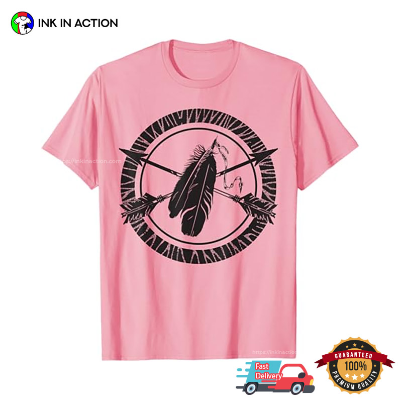 Arrows And Feathers Native American Indian T-shirt Arrows And Feathers Native American Indian T-shirt