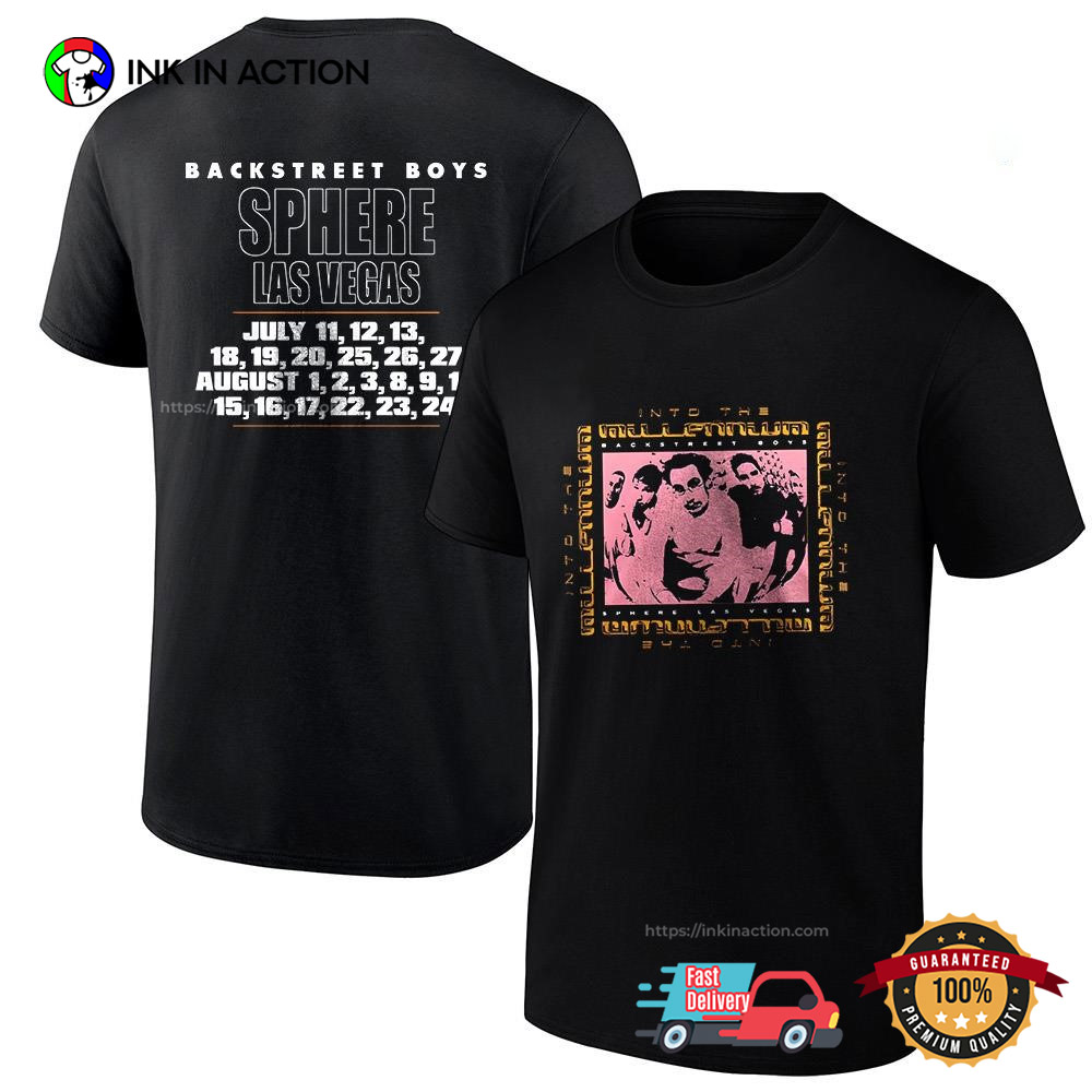 Backstreet Boys Tour Las Vegas Residency Into The Millennium ITIN T-shirt Backstreet Boys Tour Las Vegas Residency Into The Millennium ITIN T-shirt
