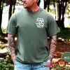 Badass Bonus Dad Stepped Up Dad Comfort Colors Shirt