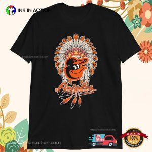 Baltimore Orioles X Native American T-shirt