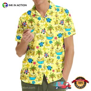 Banana Is On Holiday Cute Hawaiian Shirt