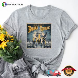 Banana Republic Funny Banana White House Graphic Tee