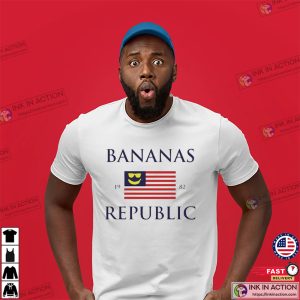Banana Republic Funny USA Banana Shirt Banana Republic Funny USA Banana Shirt
