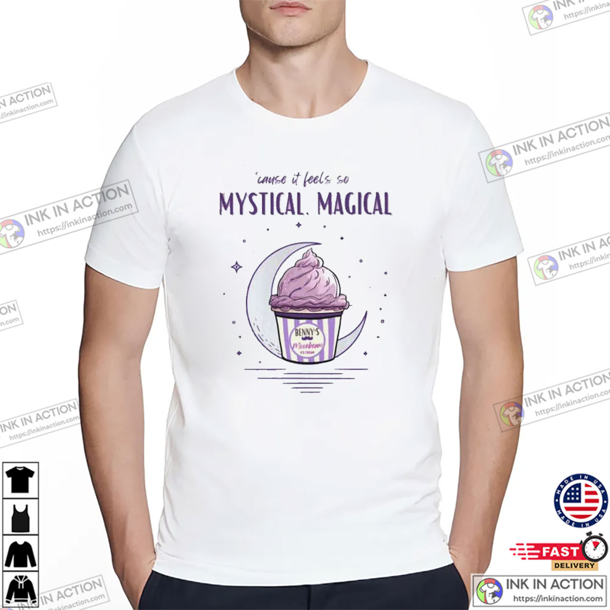 Benson Boone 'Cause It Feels So Mystical Magical T-shirt Benson Boone 'Cause It Feels So Mystical Magical T-shirt