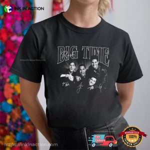 Big Time Rush Band Concert Retro Style T-shirt