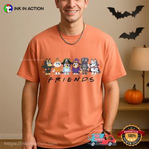Bluey FRIENDS Halloween Party Comfort Colors Tee