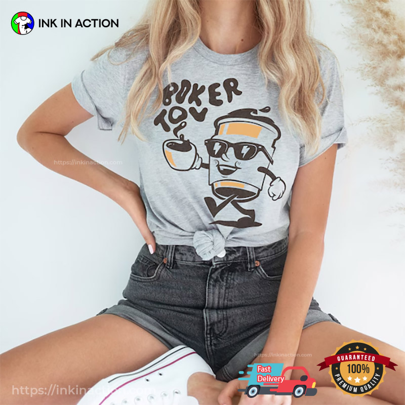 Boker Tov Coffee Jewish Rosh Hashanah Comfort Colors T-shirt