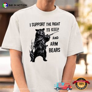 Commando Grizzly Bear Funny Hunting Season Quote Shirt