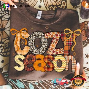 Cozy Season Fall Autumn Comfort Colors Shirt 2