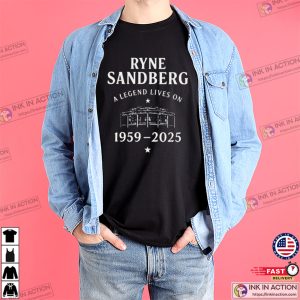Cubs Ryne Sandberg A Legend Lives On T-shirt Cubs Ryne Sandberg A Legend Lives On T-shirt