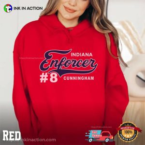 Cunningham Indiana Enforcer Basketball T-shirt