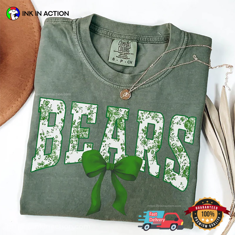 Custom Flower And Bow School Spirit Mascot Comfort Colors T-shirt Custom Flower And Bow School Spirit Mascot Comfort Colors T-shirt