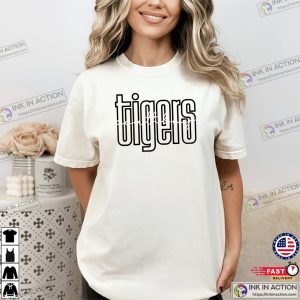 Custom Name School Team Mascot Comfort Colors T-shirt