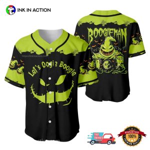 Custom Oogie Boogie Nightmare Before Baseball Jersey