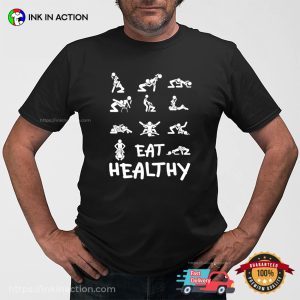 Eat Healthy Pussy Eater Adult Humor Shirt 3