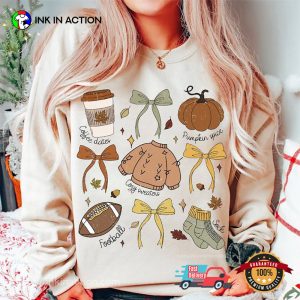 Fall Coquette First Day Of Fall T shirt 4