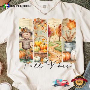 Fall Vibes Fall Pumpkin Comfort Colors T-Shirt