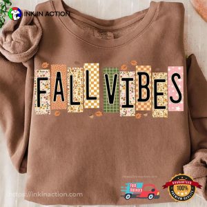 Fall Vibes Preppy Autumn Comfort Colors Tee