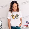 Fox And Cow Halloween Bluey Costumes T-shirt