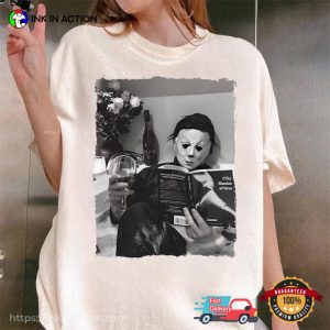 Friday 13th Michael Myers Bath Time Comfort Colors T shirt 3