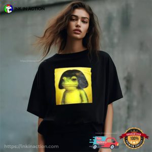 Funny Frog Hair Meme T-shirt