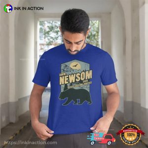 Gavin Newsom 2028 Resist Defend Protect Comfort Colors Tee 3