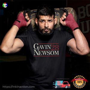 Gavin Newsom For President 2028 T shirt 1