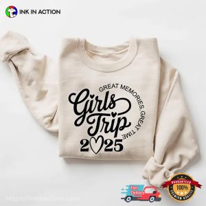 Girls Trip 2025, Besties Vacation Shirt 3