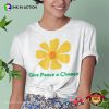 Give Peace A Chance Peace Flower T-shirt