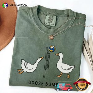 Goose Bumps Humor Volleyball Team Comfort Colors T-shirt