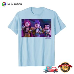 HUNTRIX Eating Ramen Funny K Pop Demon Hunters T shirt 2
