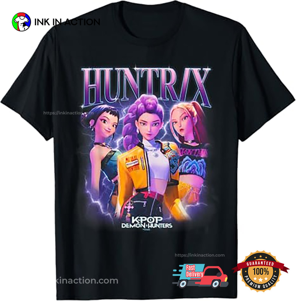 HUNTRX Heartthrob KPop Demon Hunters T-Shirt HUNTRX Heartthrob KPop Demon Hunters T-Shirt
