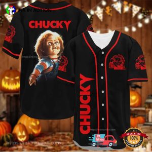 Halloween Chucky Baseball Jersey 2