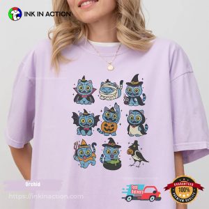 Halloween Kpop Hunter Tiger Saja Girls Comfort Colors Shirt 2